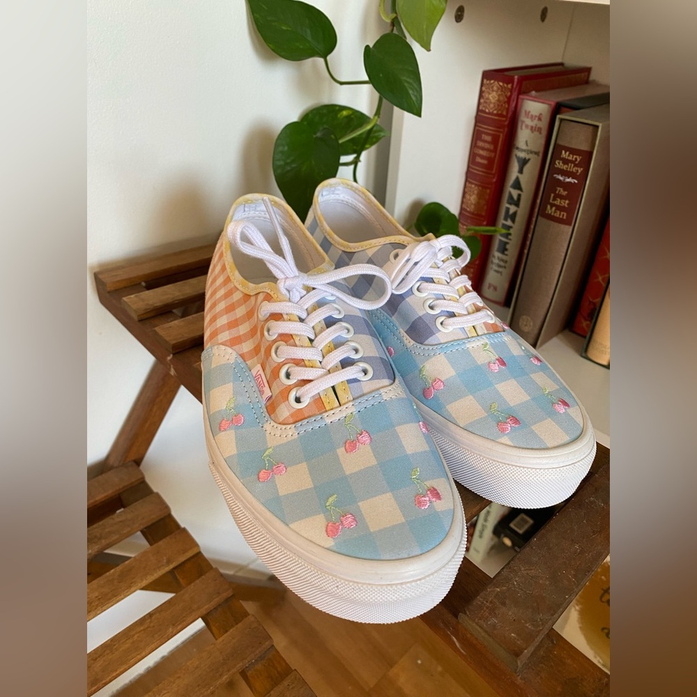 VANS GINGHAM BLOCK SNEAKER - Picture 3 of 5